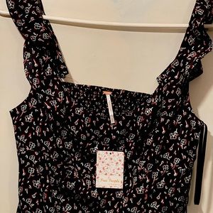 NWT free people cute crop top